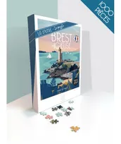 Puzzle Brest igieuse - 1000 Pièces