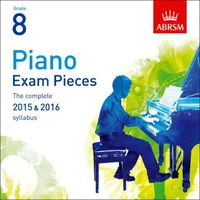 Piano Exam Pieces 2015 & 2016, Grade 8, 2CD / The
