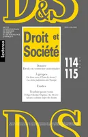 Droit et société n°114/115-2023, Dossier : Droit en contexte autoritaire