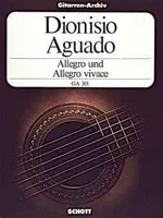 Allegro and Allegro vivace, guitar.