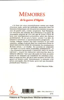 Mémoires de la guerre d'Algérie
