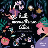 Hello merveilleuse Alice - 6 cartes à gratter