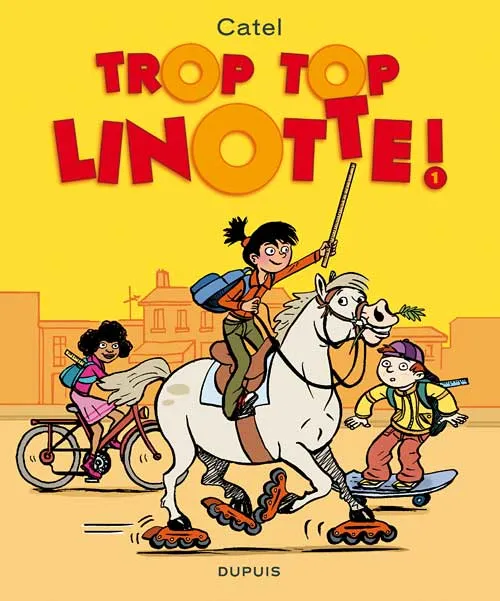 Trop top Linotte !, 1, Top Linotte - Tome 1 - Trop stylé ! Chatel, Claire Bouilhac, Judith Peignen