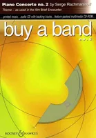 Buy a band - Theme from Piano Concert No. 2. Vol. 6. different instruments (in C, B or Eb).