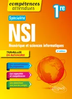 Spécialité NSI - Numérique et sciences informatiques - Première - 2e édition