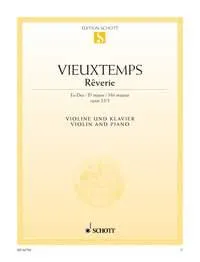 Rêverie, op. 22/3. violin and piano.