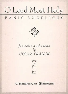 Panis Angelicus, Low Voice in F with Piano