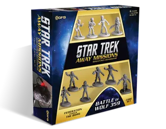Star Trek Away Missions Miniatures Boardgame - Battle of Wolf 359