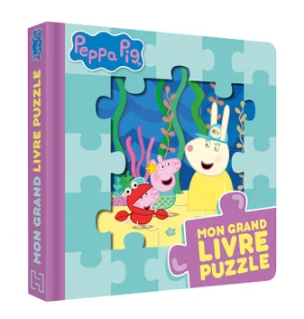 Peppa Pig -  Mon grand livre puzzle
