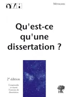 Qu'est-ce qu'une dissertation ?, 2e édition