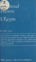 L'Égypte (2), 1967-1973