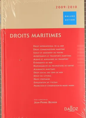 Droits maritimes 2009-2010