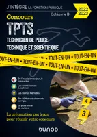 Concours TPTS  - Technicien Police technique et scientifique - 2022-2023, Tout-en-un
