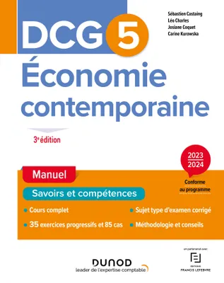DCG 5 - Economie contemporaine - Manuel - 3e éd