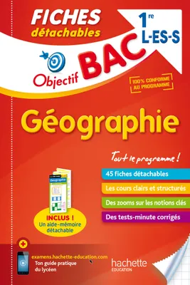 Objectif Bac Fiches détachables Géographie 1ères L/ES/S