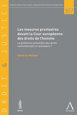 Les mesures provisoires devant la Cour européenne des droits de l'homme, La protection préventive des droits conventionnels en puissance ?