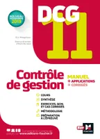 11, DCG 11 - Contrôle de gestion - Manuel et applications 2022-2023