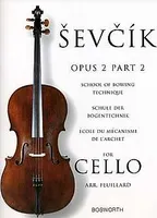 School of Bowing Technique for Cello Opus 2 Part 2, Schule der Bogentechnik - École du mécanisme de l'archet