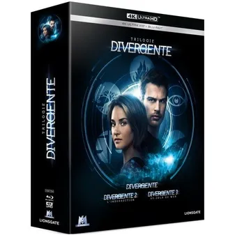 Coffret Divergente : Cinq destins, un seul choix + L'insurrection + Au-delà du mur (4K Ultra HD +