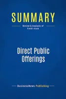 Summary: Direct Public-Offerings - Drew Field