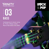 Trinity Rock and Pop 2018-20 Bass Grade 3 CD