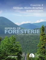 Manuel de foresterie, chapitre 02 – Géologie, dépôts de surface et sols forestiers