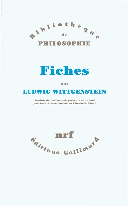 Livres Sciences Humaines et Sociales Philosophie Fiches Ludwig Wittgenstein