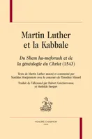 MARTIN LUTHER ET LA KABBALE, 