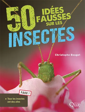 Livres Écologie et nature Nature Faune 50 idées fausses sur les insectes Christophe Bouget