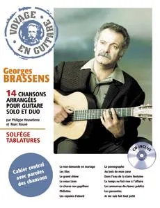 Georges Brassens, 14 chansons arrangées pour guitare solo et duo