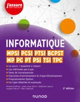 Informatique / MPSI, PCSI, PTSI, TSI, TPC, MP, PC, PT, PSI, BCPST 1 et 2, Mpsi, pcsi, ptsi, bcpst, mp, pc, pt, psi, tsi, tpc