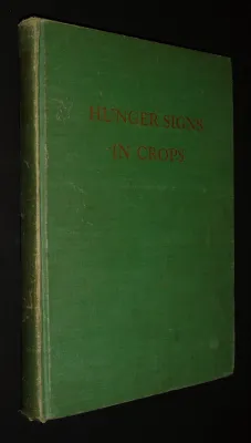 Hunger Signs in Crops: A Symposium