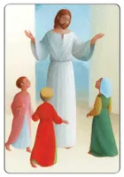 Magnet Jésus béni les enfants