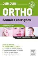 Concours Ortho Annales corrigées, Epreuves écrites