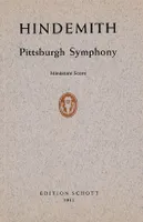 Pittsburgh Symphony, orchestra. Partition d'étude.