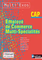 Employé de commerce multi-spécialité CAP Multi'Exos i-Manuel bi-média