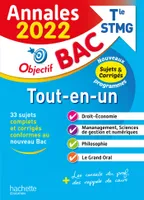 Annales BAC 2022 -  STMG Tout-en-un - Nouveaux programmes