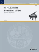 Nobilissima Visione, Tanzlegende in 6 Bildern von Paul Hindemith und Léonide Massine. orchestra. Réduction pour piano.