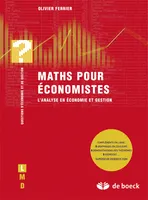 Maths pour économistes, L'analyse en économie et gestion