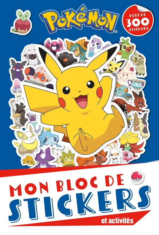 Jeux et Jouets Loisirs créatifs Pochettes créatives Stickers et gommettes Pokémon - Mon bloc de stickers et activités XXX