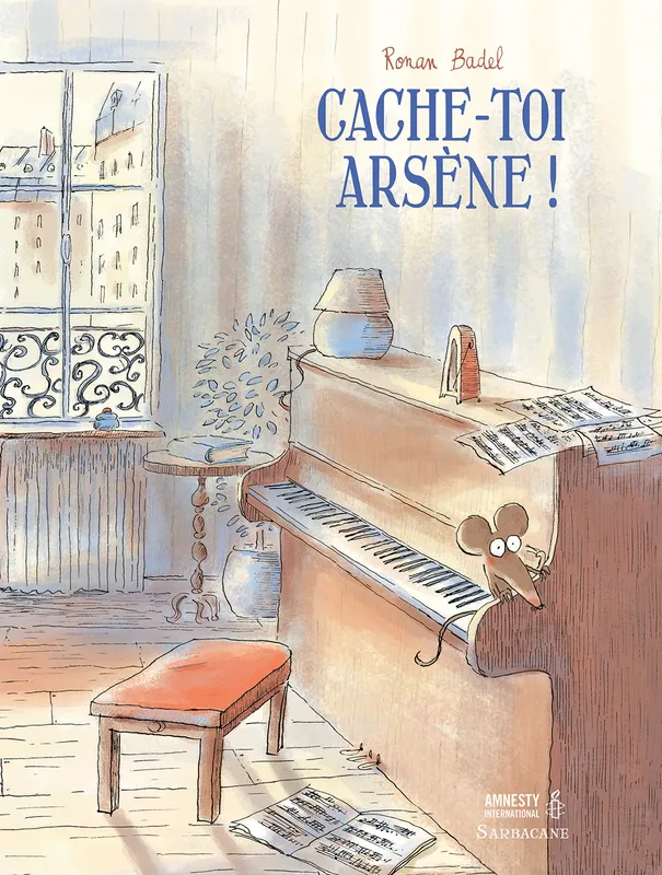 Livres Jeunesse de 3 à 6 ans Albums Cache-toi, Arsène ! Ronan Badel