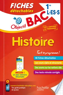 Objectif Bac Fiches Détachables Histoire 1ères L/Es/S