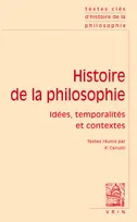 Histoire de la philosophie, Idées, temporalités et contextes