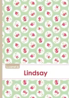 Le carnet de Lindsay - Lignes, 96p, A5 - Roses Tea time