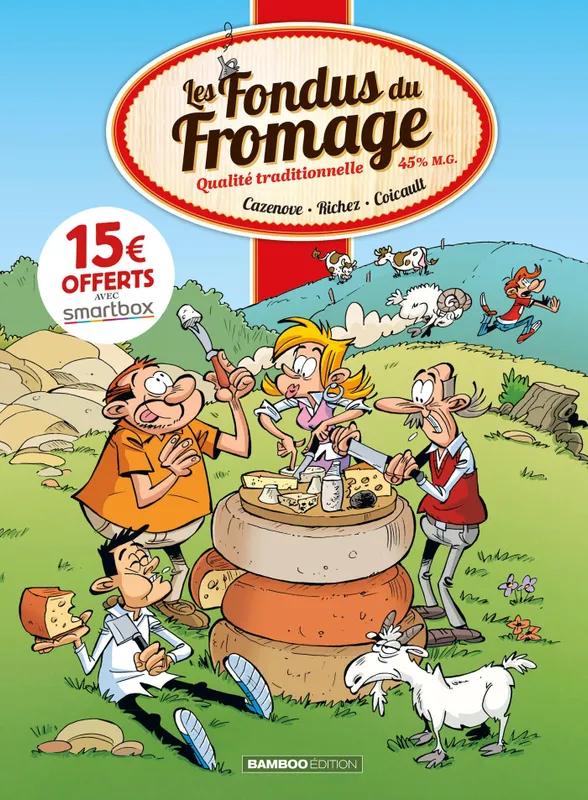 Livres BD Les Classiques 0, Les Fondus du fromage - OP 2022 Fred Coicault
