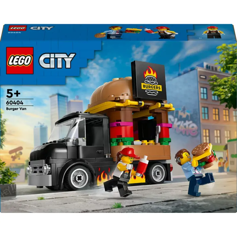 Jeux et Jouets Jeux de construction Lego, briques et blocs Le food-truck de burgers Lego City