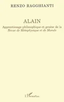 Alain, Apprentissage philosophique et genèse de la Revue Métaphysique et de Morale