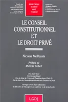 conseil constitutionnel et droit privé