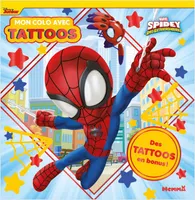 Marvel Spidey et ses amis extraordinaires - Mon colo avec tattoos - Des tattoos en bonus !