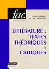 Littérature : Textes théoriques et critiques, pastiche, parodie, collage